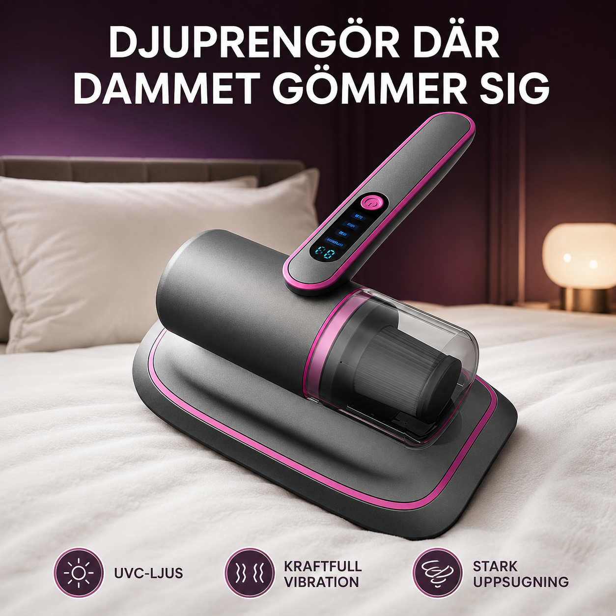 RenBädd Pro™ | Djuprengöring för madrasser, soffor och textilier
